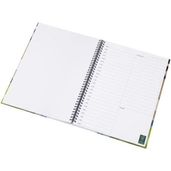 Wire-o A4 notebook hard cover White/black