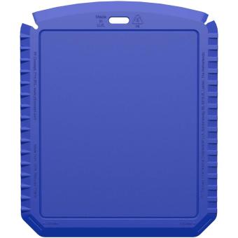 Thrym rechteckiger Eiskratzer aus recyceltem Kunststoff Blau