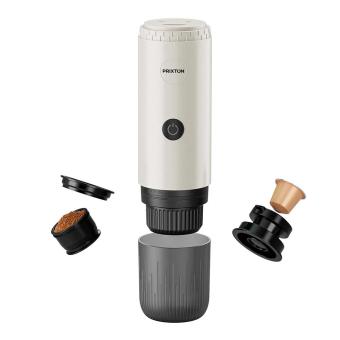 Prixton Roma portable coffee maker Cream