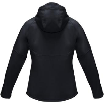 Coltan women’s GRS recycled softshell jacket, black Black | XS