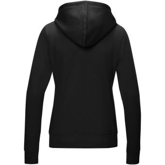 Ruby women’s GOTS organic recycled full zip hoodie, black Black | XS