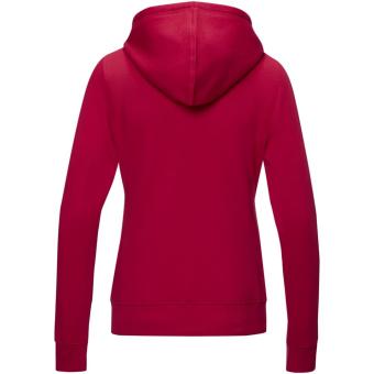 Ruby women’s GOTS organic recycled full zip hoodie, red Red | XS