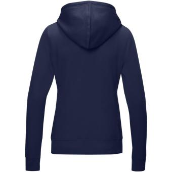 Ruby women’s GOTS organic recycled full zip hoodie, navy Navy | XS