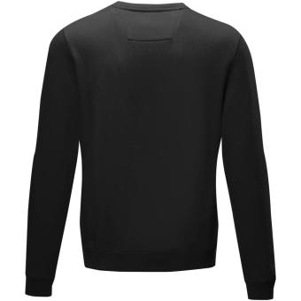Jasper men’s GOTS organic recycled crewneck sweater, black Black | XS