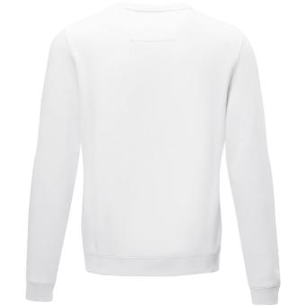 Jasper men’s GOTS organic recycled crewneck sweater, white White | XS