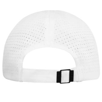 Glimmer GRS recycelte Cool Fit Kappe mit sechs Segmenten Weiß