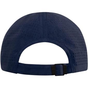 Mica 6 panel GRS recycled cool fit cap Navy