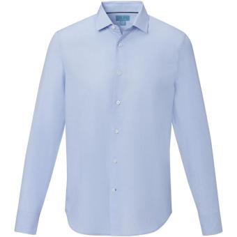 Cuprite long sleeve men's organic shirt, light blue Light blue | XS