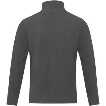 Amber men's GRS recycled full zip fleece jacket, graphite Graphite | XS