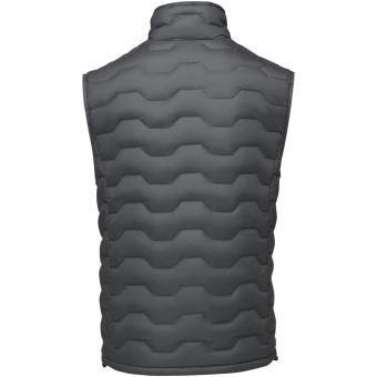 Epidote men's GRS recycled insulated down bodywarmer, graphite Graphite | XS