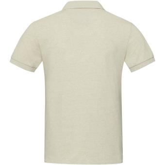 Emerald short sleeve unisex Aware™ recycled polo, oatmeal Oatmeal | XS