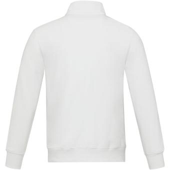Galena unisex Aware™ recycled full zip sweater, white White | XS