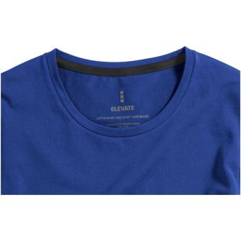 Ponoka long sleeve men's organic t-shirt, aztec blue Aztec blue | XS