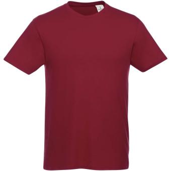Heros short sleeve men's t-shirt, burgundy Burgundy | M