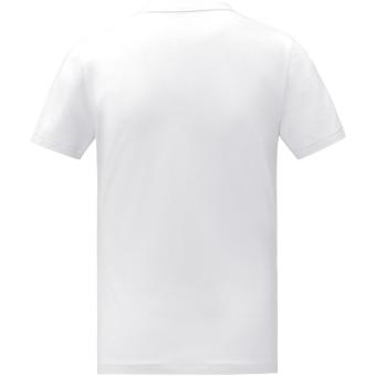 Somoto T-Shirt mit V-Ausschnitt für Herren, weiß Weiß | XS