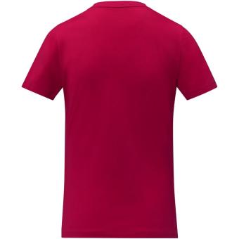 Somoto short sleeve women's V-neck t-shirt, red Red | XS