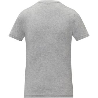 Somoto short sleeve women's v-neck t-shirt, heather smoke Heather smoke | XS
