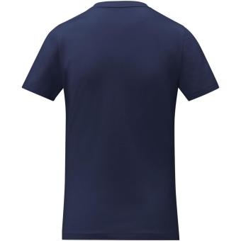 Somoto short sleeve women's v-neck t-shirt, navy Navy | M