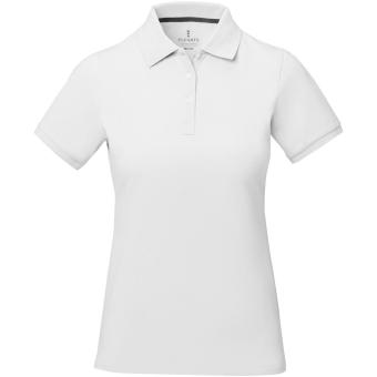 Calgary short sleeve women's polo, white White | XS