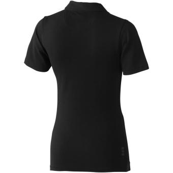 Markham short sleeve women's stretch polo, black Black | XS