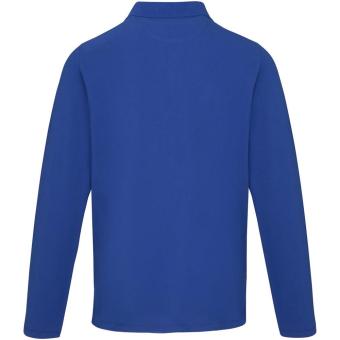 Calgary 180 g/m2 long sleeve men's polo, aztec blue Aztec blue | XS