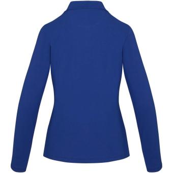 Calgary 180 g/m2 long sleeve women's polo, aztec blue Aztec blue | XS