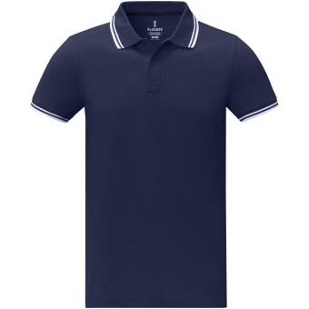 Amarago Polo mit abgesetztem Rand für Herren, Navy Navy | L