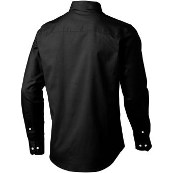 Vaillant long sleeve men's oxford shirt, black Black | XS