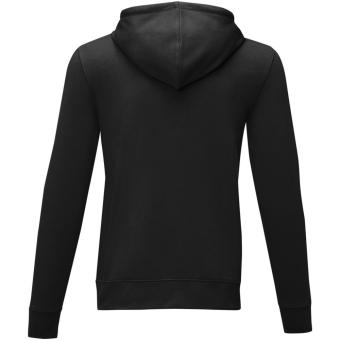 Theron men’s full zip hoodie, black Black | XS