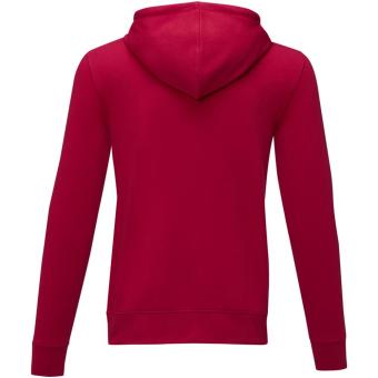 Theron men’s full zip hoodie, red Red | XS