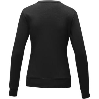Zenon women’s crewneck sweater, black Black | XS