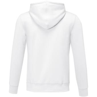 Charon Herren Kapuzenpullover, weiß Weiß | S