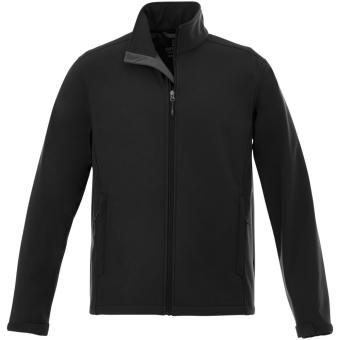 Maxson men's softshell jacket, black Black | XS
