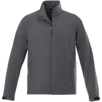 Maxson men's softshell jacket, graphite Graphite | XS