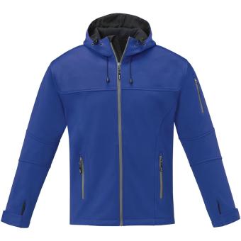 Match men's softshell jacket, aztec blue Aztec blue | XS