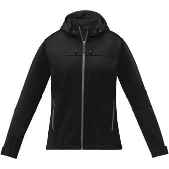 Match women's softshell jacket, black Black | XS