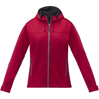 Match women's softshell jacket, red Red | XS
