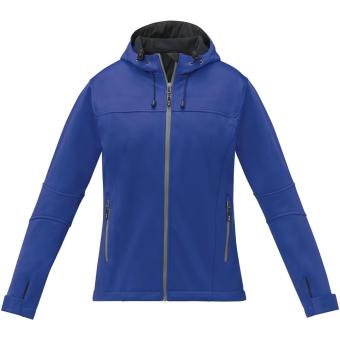 Match women's softshell jacket, aztec blue Aztec blue | XS