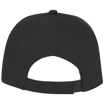 Ares 6 panel cap Black