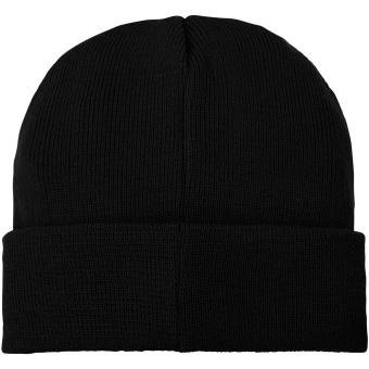 Boreas beanie with patch Black