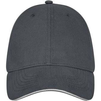 Darton 6 panel sandwich cap Graphite