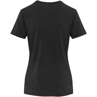 Nanaimo 160 g/m2 short sleeve washed women's t-shirt, black Black | XS