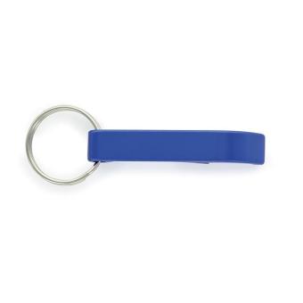 Key ring with bottle opener Blue
