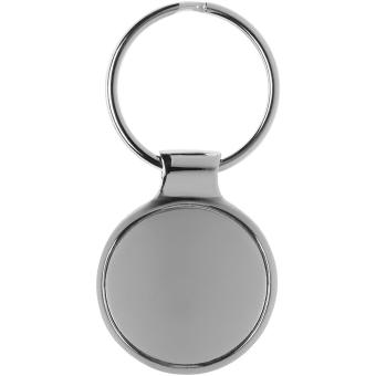Orlene round keychain Silver