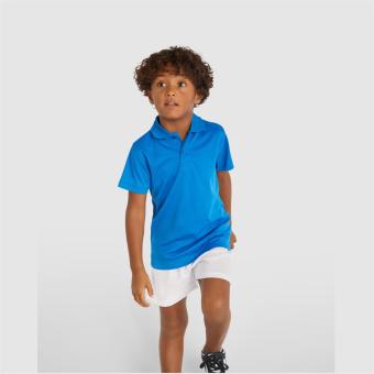 Monzha short sleeve kids sports polo, fluor orange Fluor orange | 4