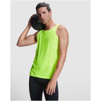 Andre 140 g/m² men's sports vest, fluor orange Fluor orange | L