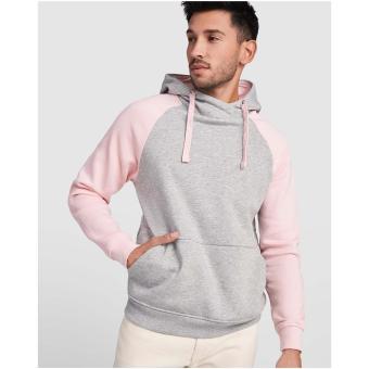 Badet zweifarbiger Kapuzenpullover Unisex, graphit Graphit | XS