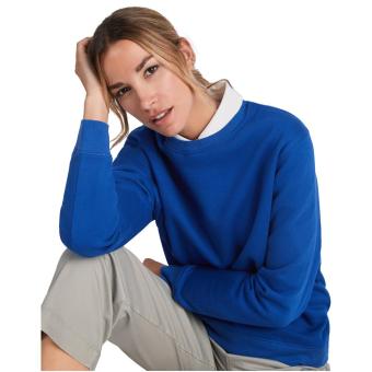 Batian Sweatshirt mit Rundhalsausschnitt aus Bio-Baumwolle Unisex, Grau meliert Grau meliert | XS