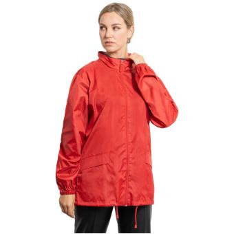 Escocia unisex lightweight rain jacket, red Red | 2XL