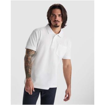 Centauro Premium 220 g/m² short sleeve unisex polo, aztec blue Aztec blue | L